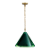 Jonas Hidle ‘‘Najade’’ green bubble glass pendant