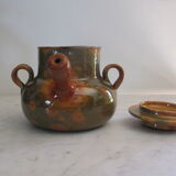 Pignate (in Provence) or glazed terracotta pot.