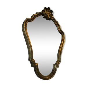 miroir bois doré style