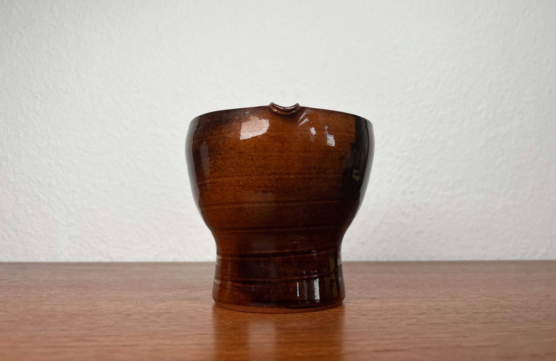 Mid-Century Modern German Studio Pottery Jug Vase by Siegfried Gramann for Töpferhof Römhild, 1960s