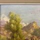 Reyne-marin de pyerne (20th century), landscape of veynes, oil on panel