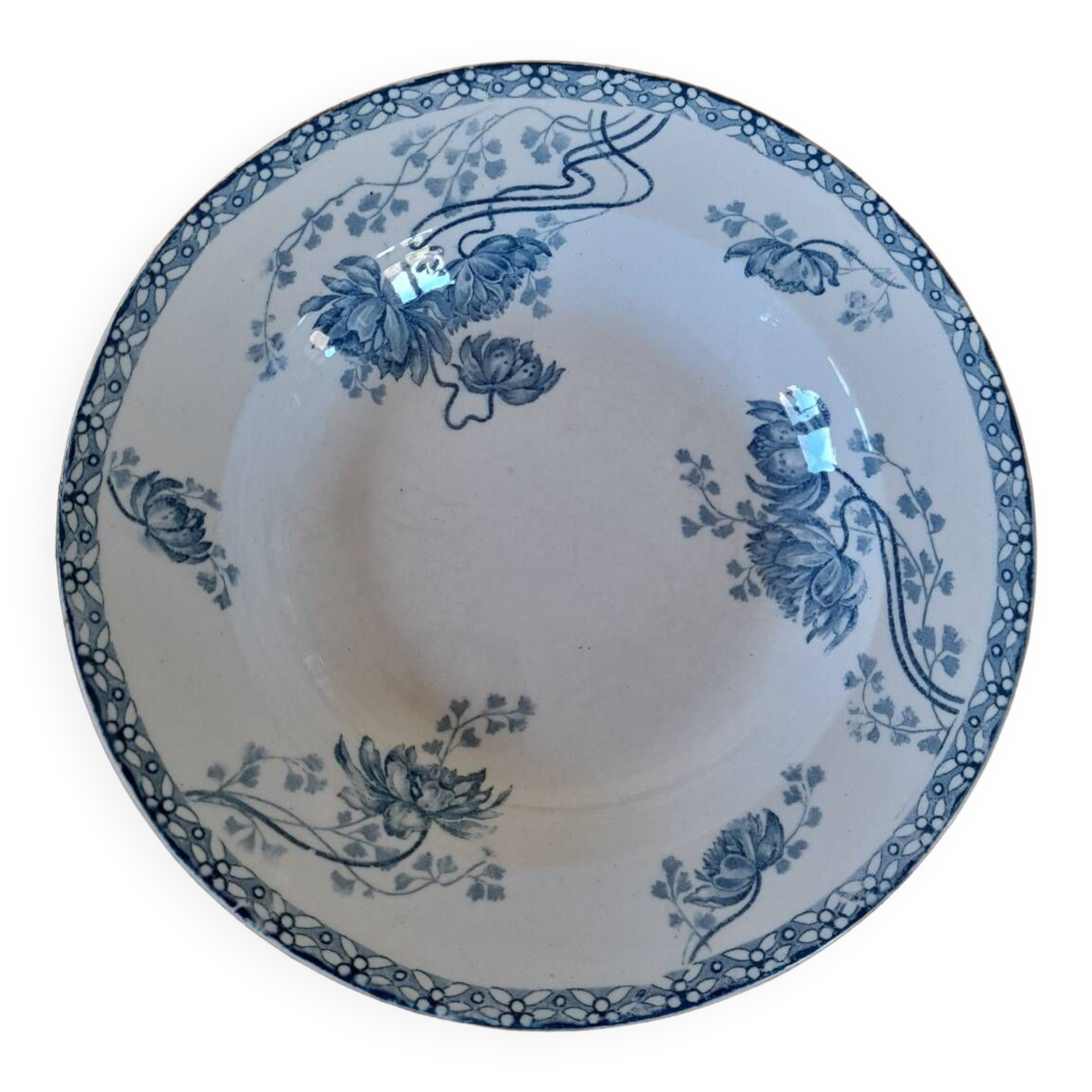 Assiette Sarreguemines