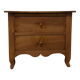 Low walnut cabinet