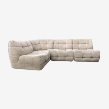 Modular sofa of 4 heaters edition Beka 70s