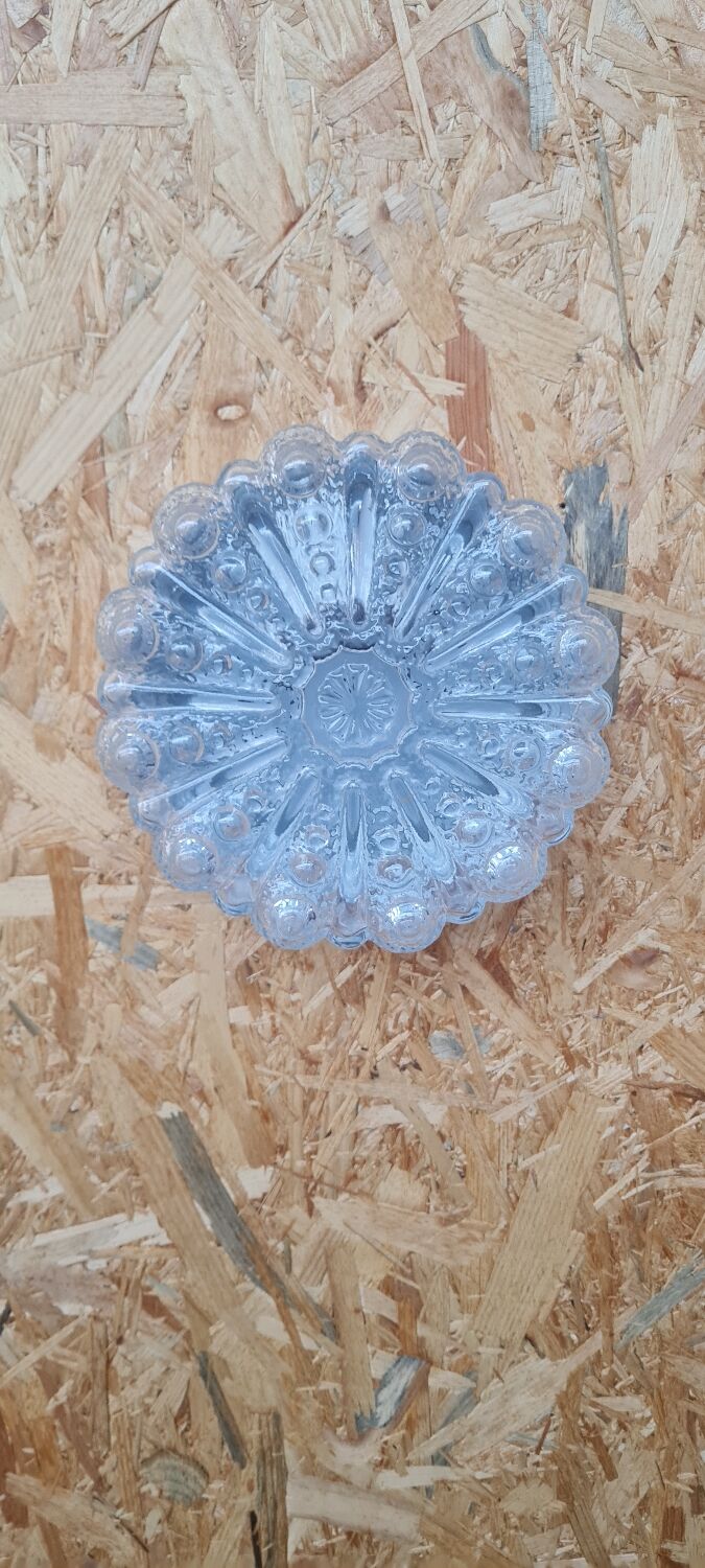 Chiseled glass ceiling light