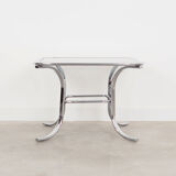 Table basse en verre, design danois, années 1970, production: Danemark