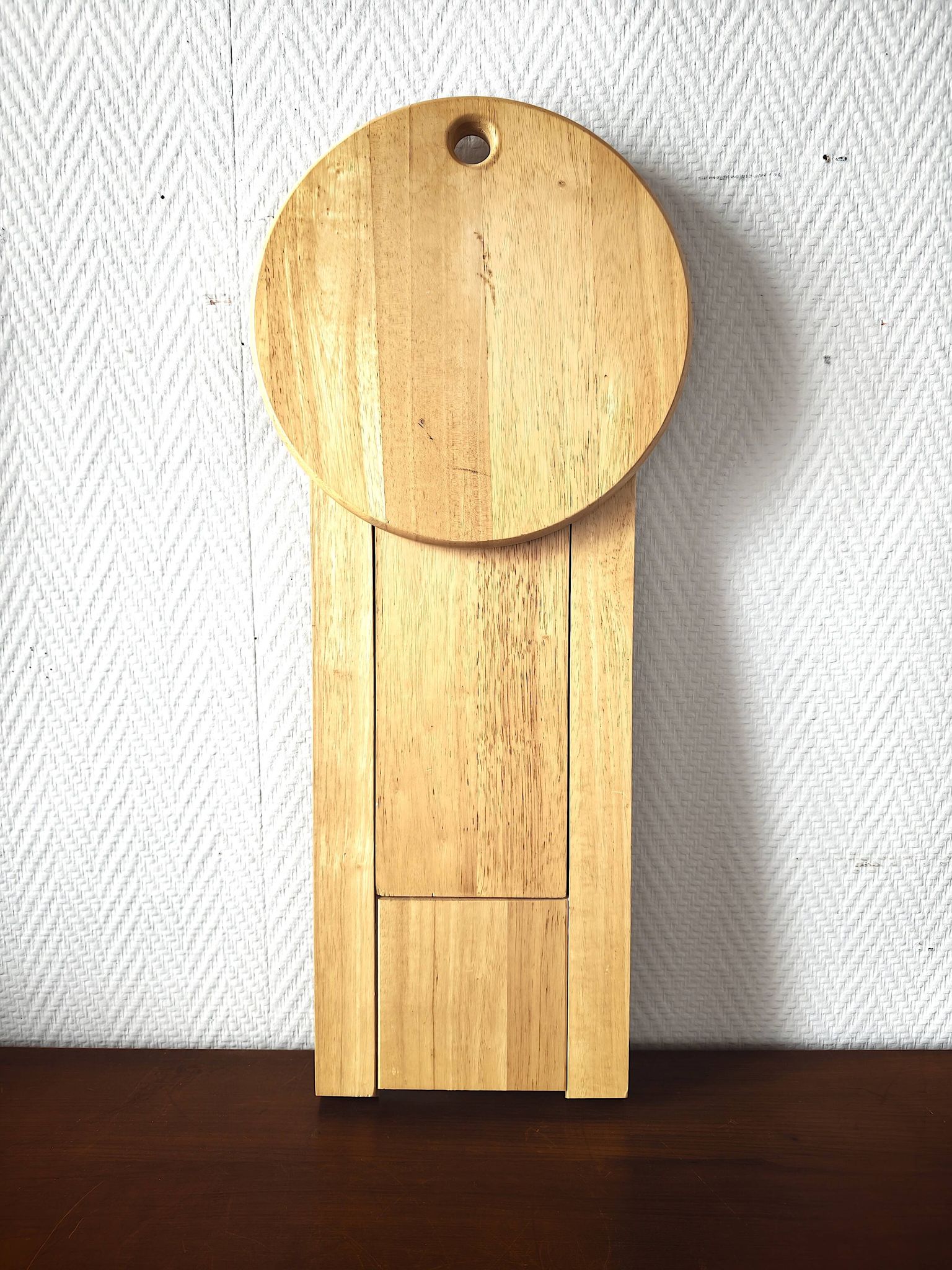 Folding wooden stool 1980