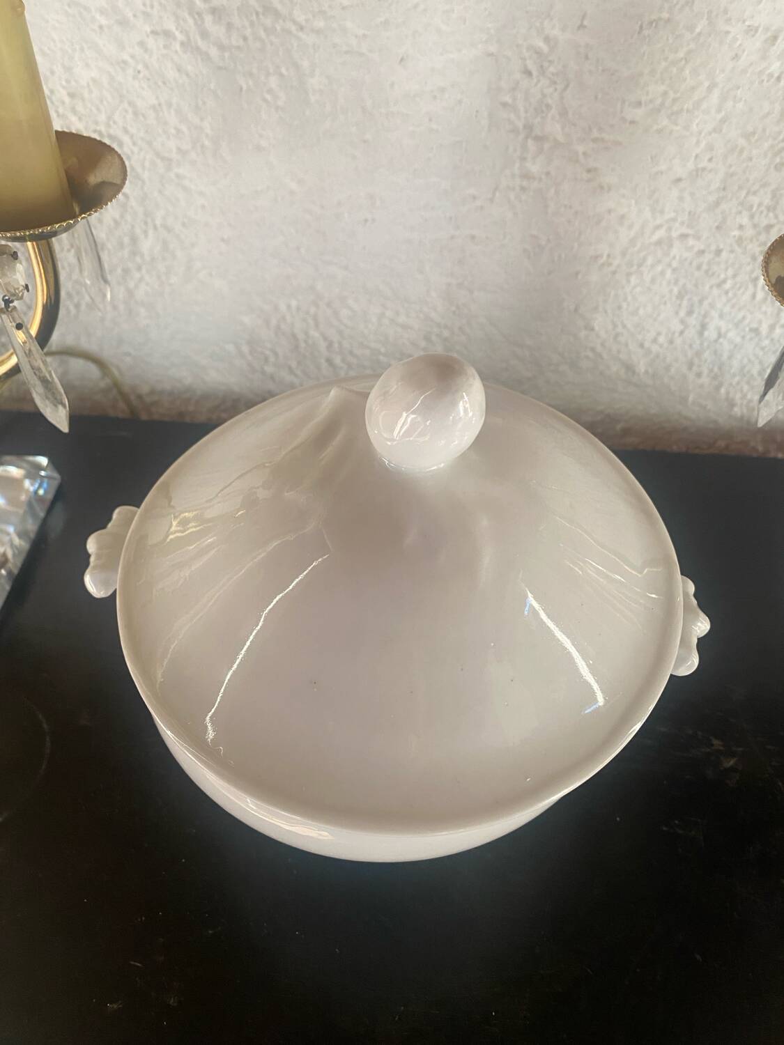 Small antique porcelain soup tureen