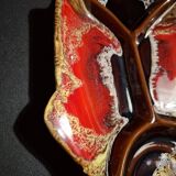 Vintage compartment plate Vallauris