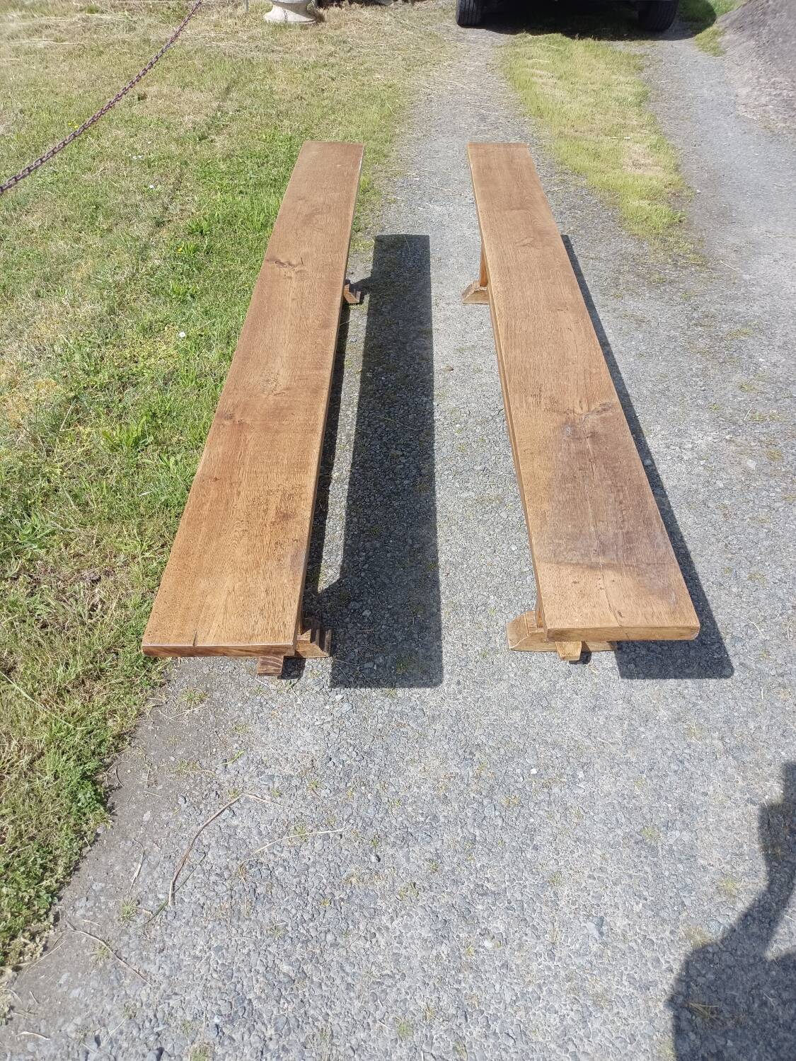Pair of bench
