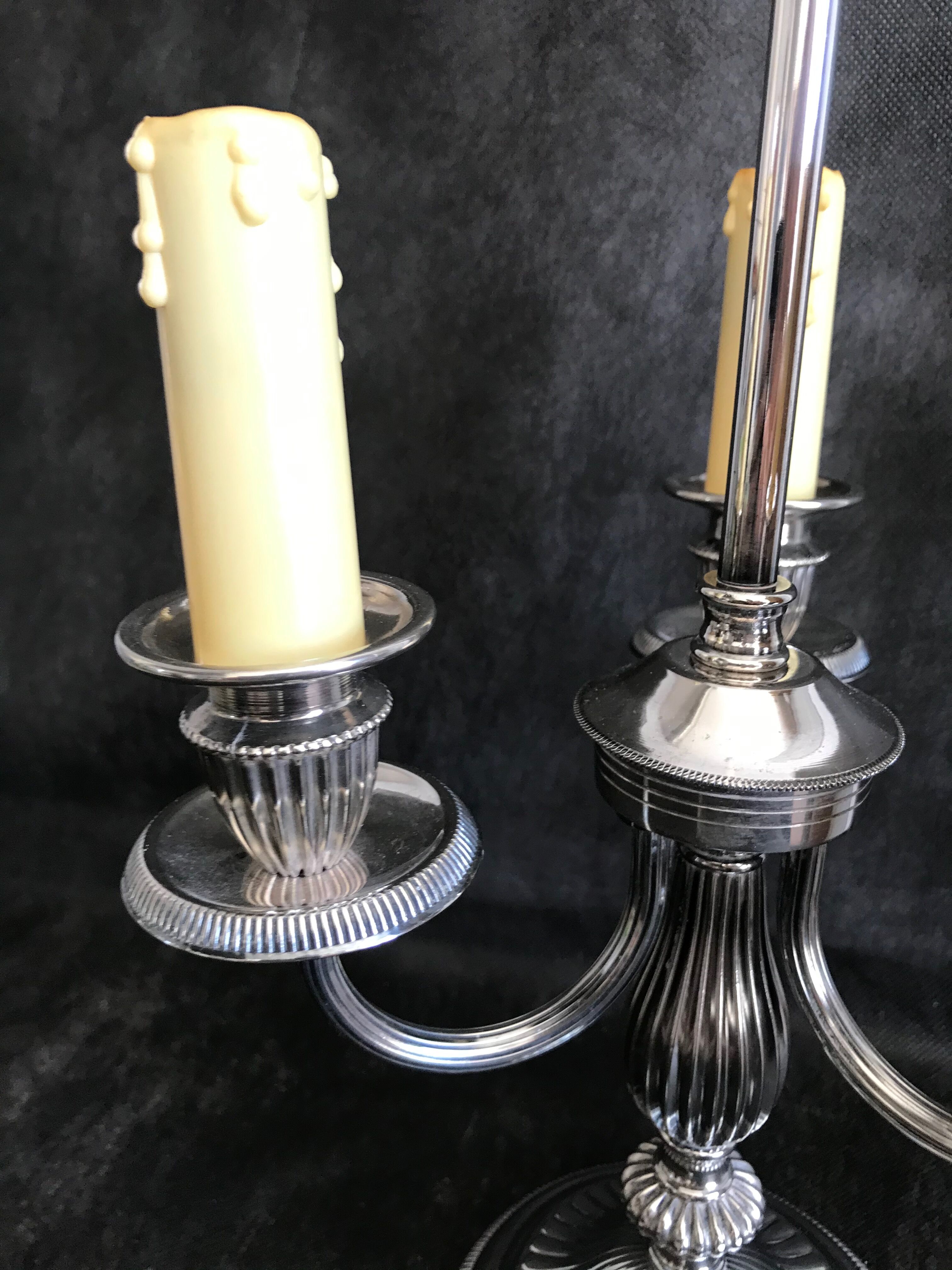 Lampe de bureau candélabre à 3 lumières