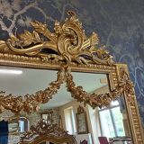 19th century mirror 175 x 92