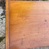 Rattan chest of drawers and vintage wood