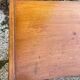 Commode en rotin et bois vintage