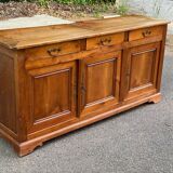 Louis Philippe sideboard in solid wood, 19th century