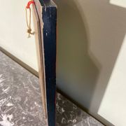 Miroir bohème en bois peint