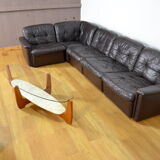 Salon cuir modulable vintage 1970 / 1980