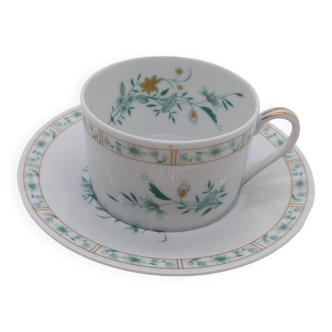 Tasse à thé en porcelaine limoges bernardaud