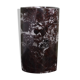 Red marble pencil pot