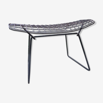 Repose-pieds par Harry Bertoia noir