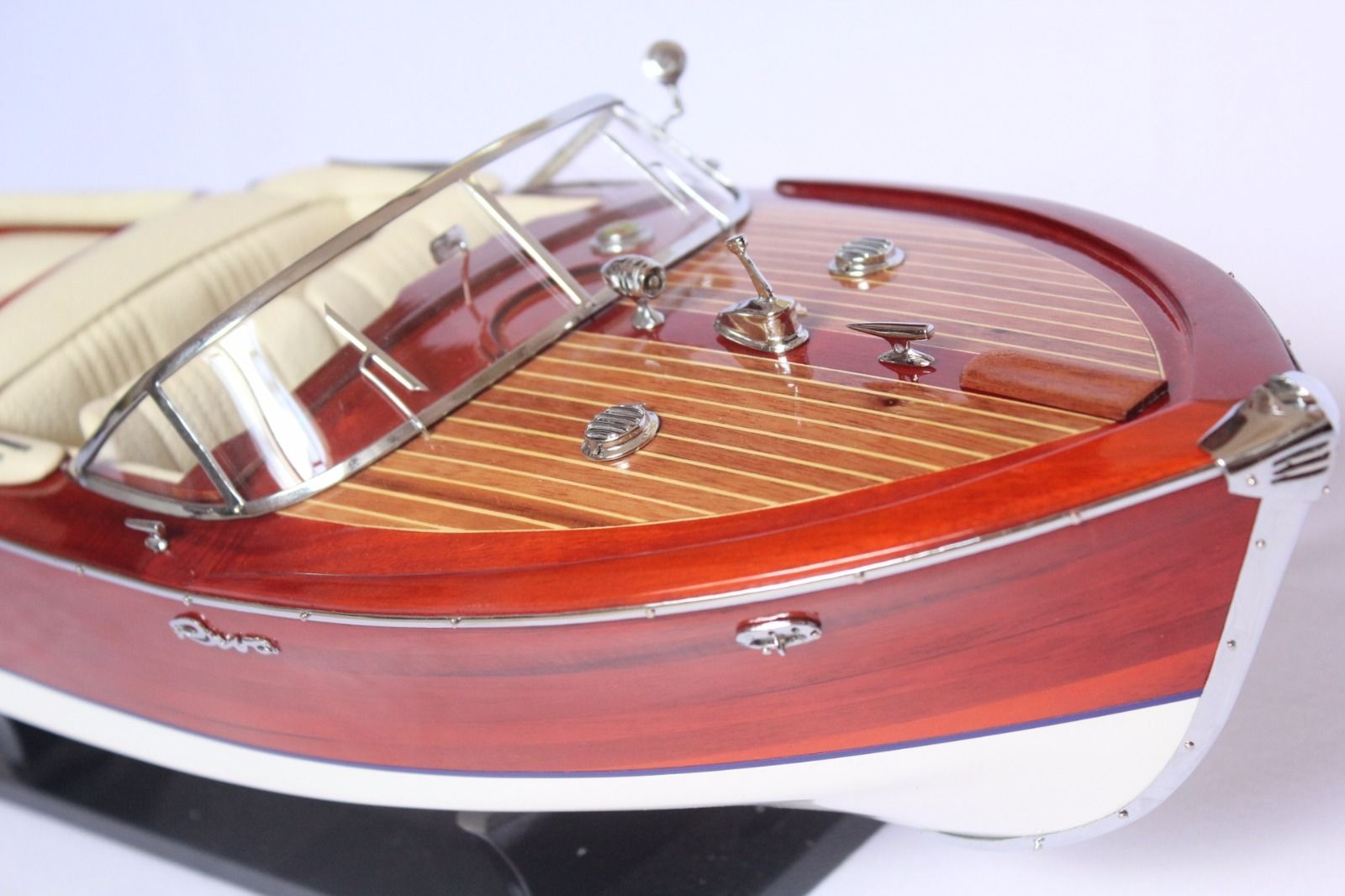 Model wooden boat Riva Aquarama 50 cm