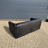 De Sede Ds47 3-seater in buffalo leather NECK 5 mm black leather