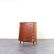Commode danoise en teck du milieu du siècle, années 1960.