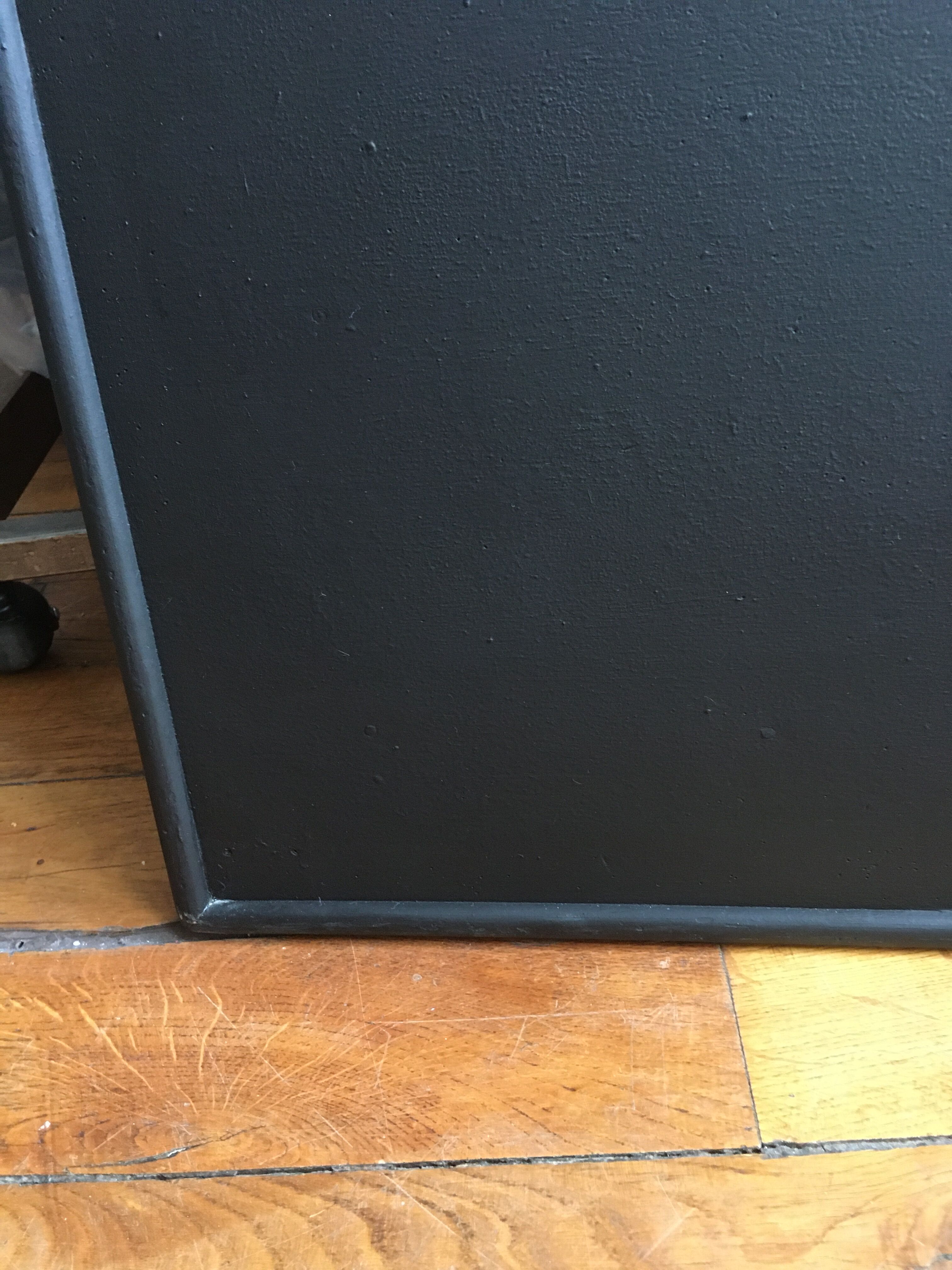 Schoolboy table with vintage square chalk