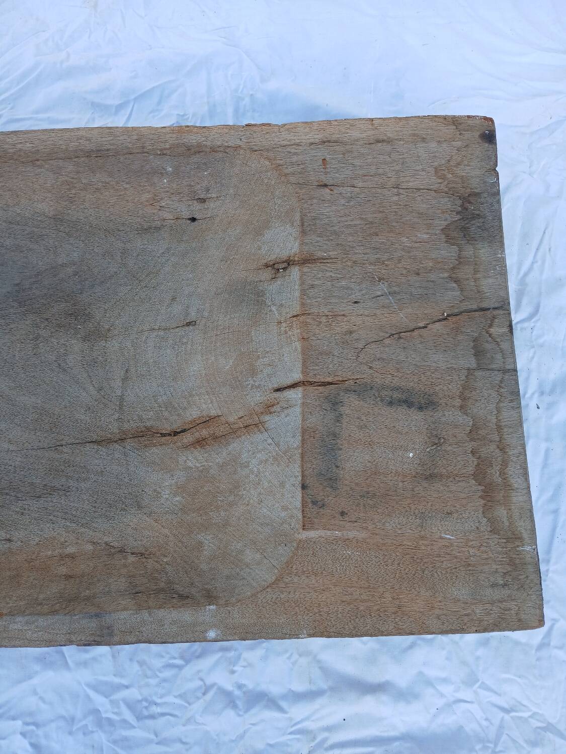 Old wooden trough / drinking trough