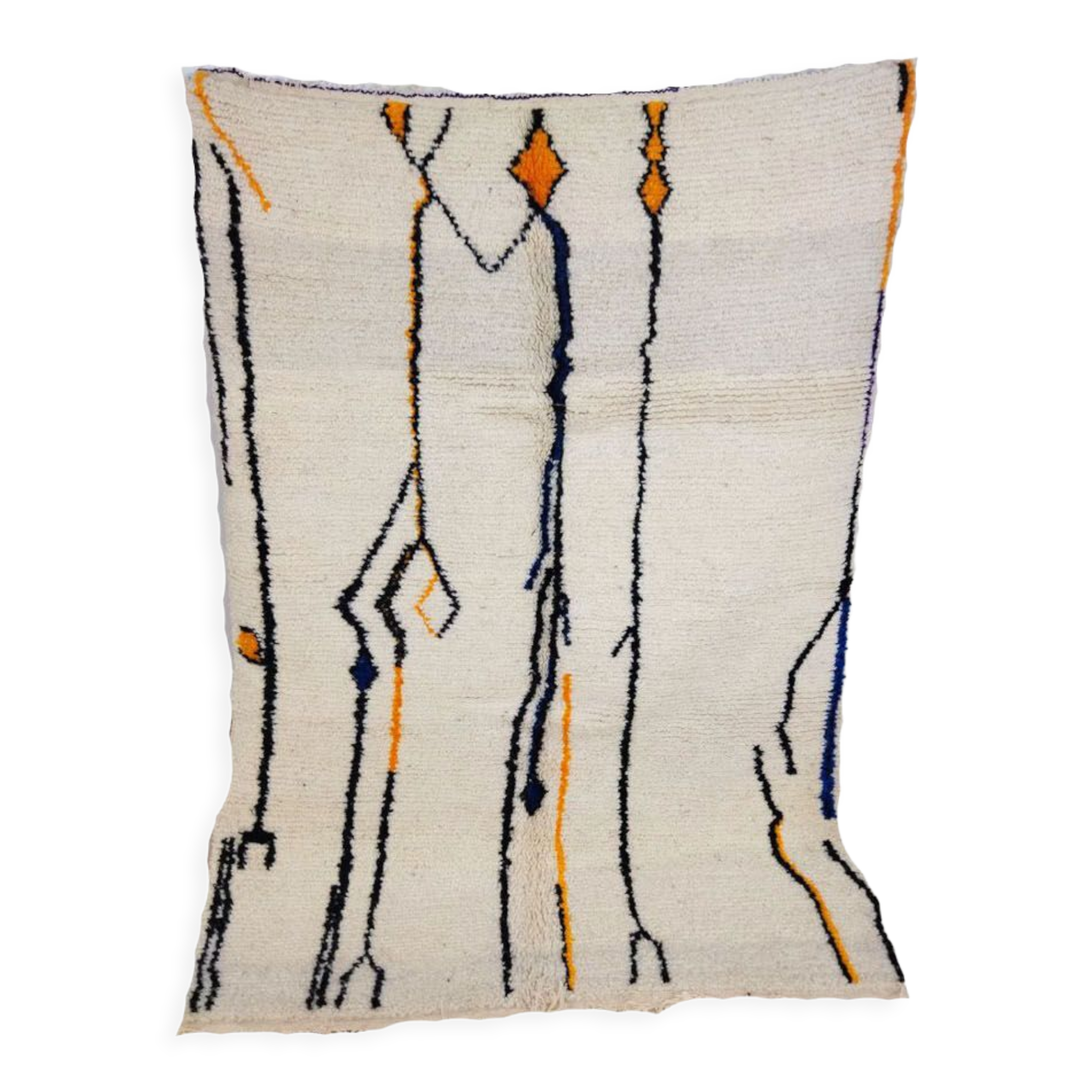 Moroccan carpet azilal 202x147cm