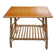 Wheeled rattan dessert trolley