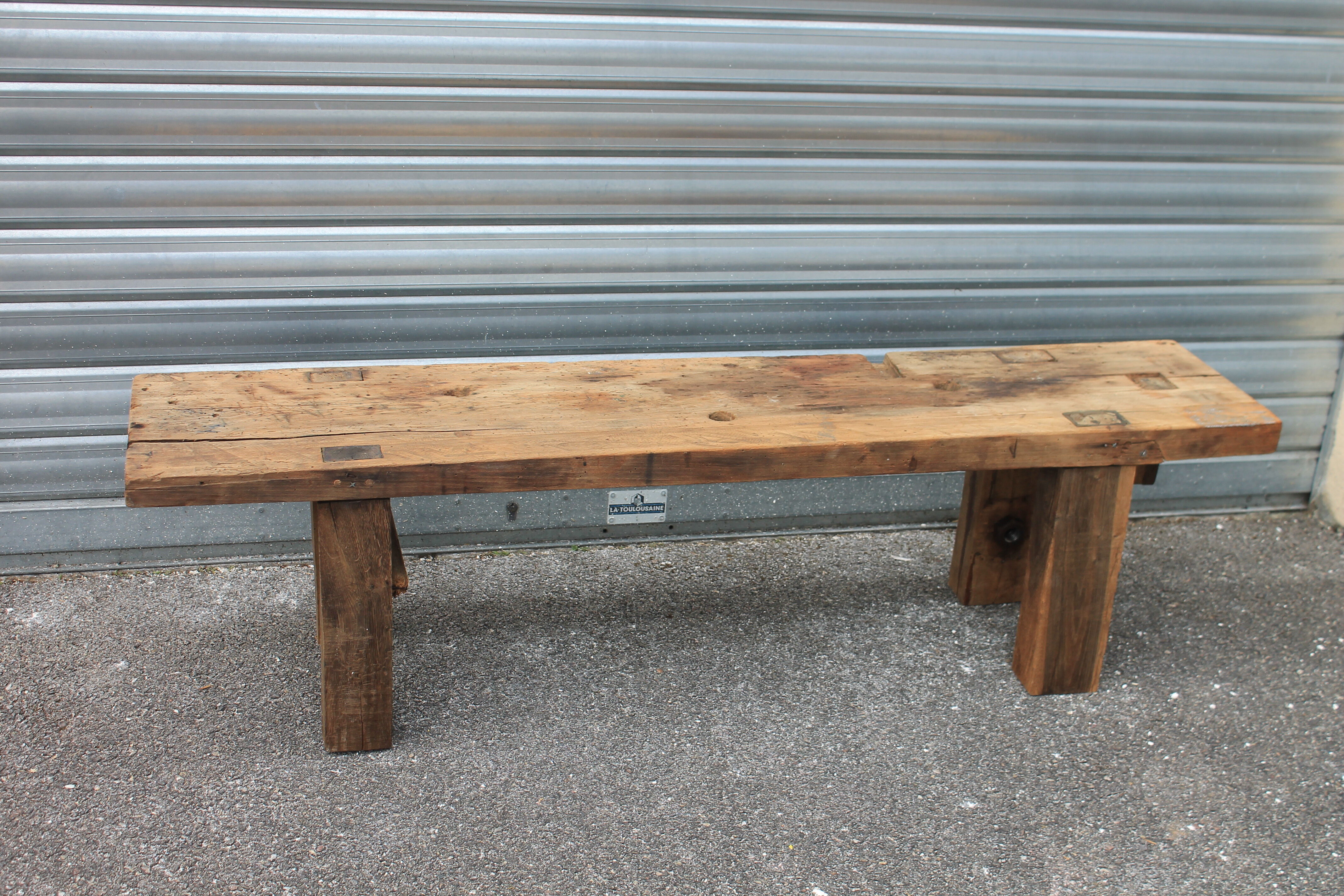 Rustic bench