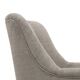 Grey fabric armchair, 1950s