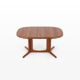 Extendable Solid Teak Dining Table from Glostrup Møbelfabrik, 1960s