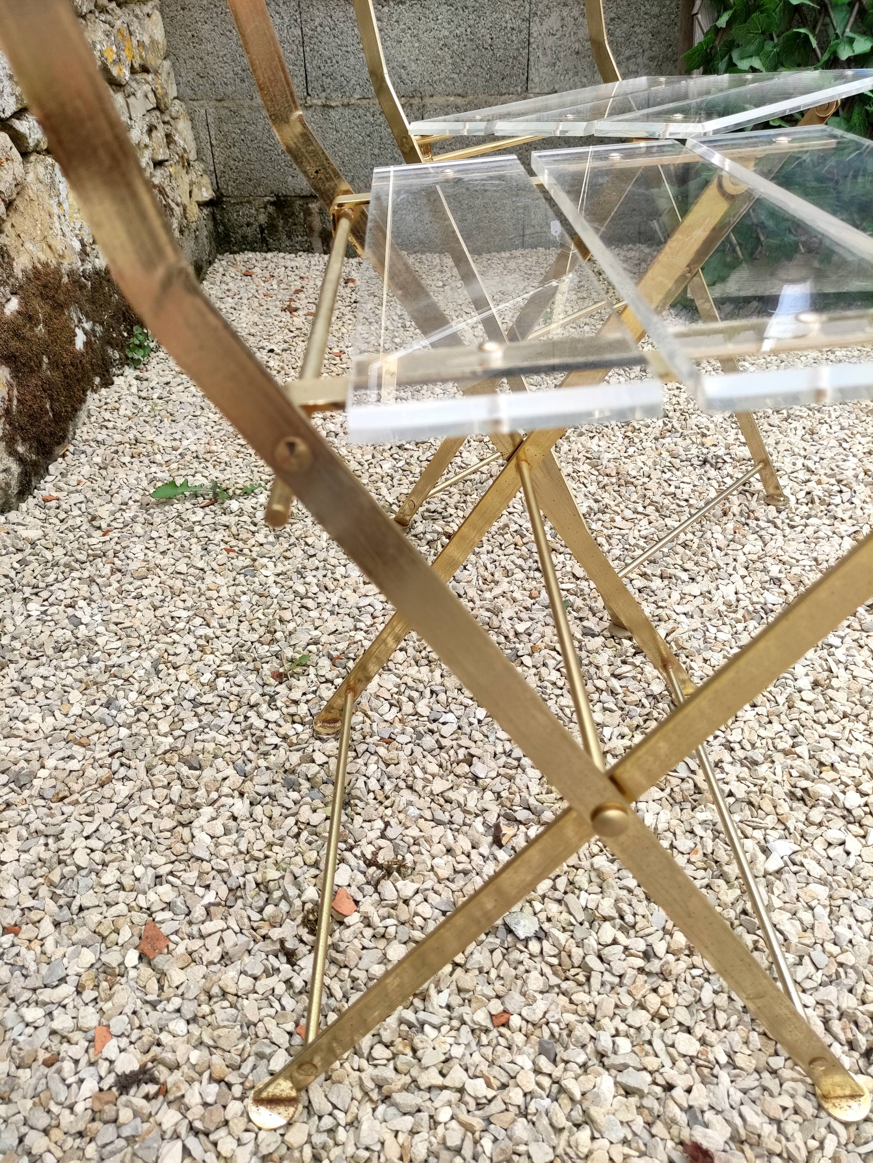 Pair of Yonel LEBOVICI folding chairs