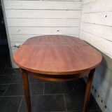 Scandinavian extendable teak table from the 1960s (butterfly extension)