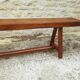 Massive chene bench