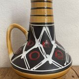 Vase from West Germany in ceramic from the 1960s.