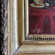 Tableau HSP 1891 signed A. Crétès "Still Life with Pear" miniature + frame