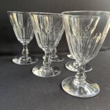 6 Baccarat water glasses