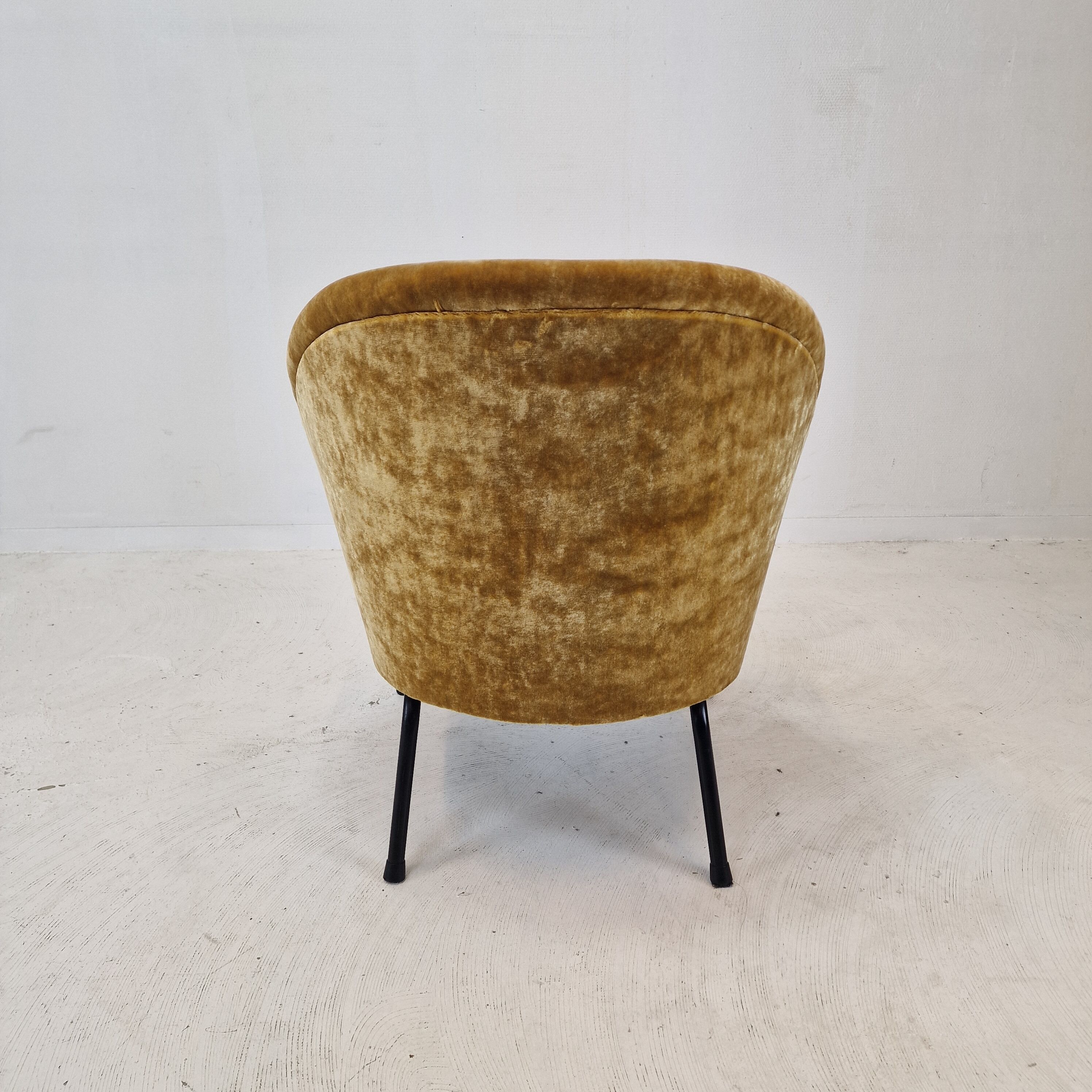 Mid Century Dutch Cocktail or Side Chair, 1970s