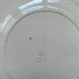 Set of 6 old flat plates