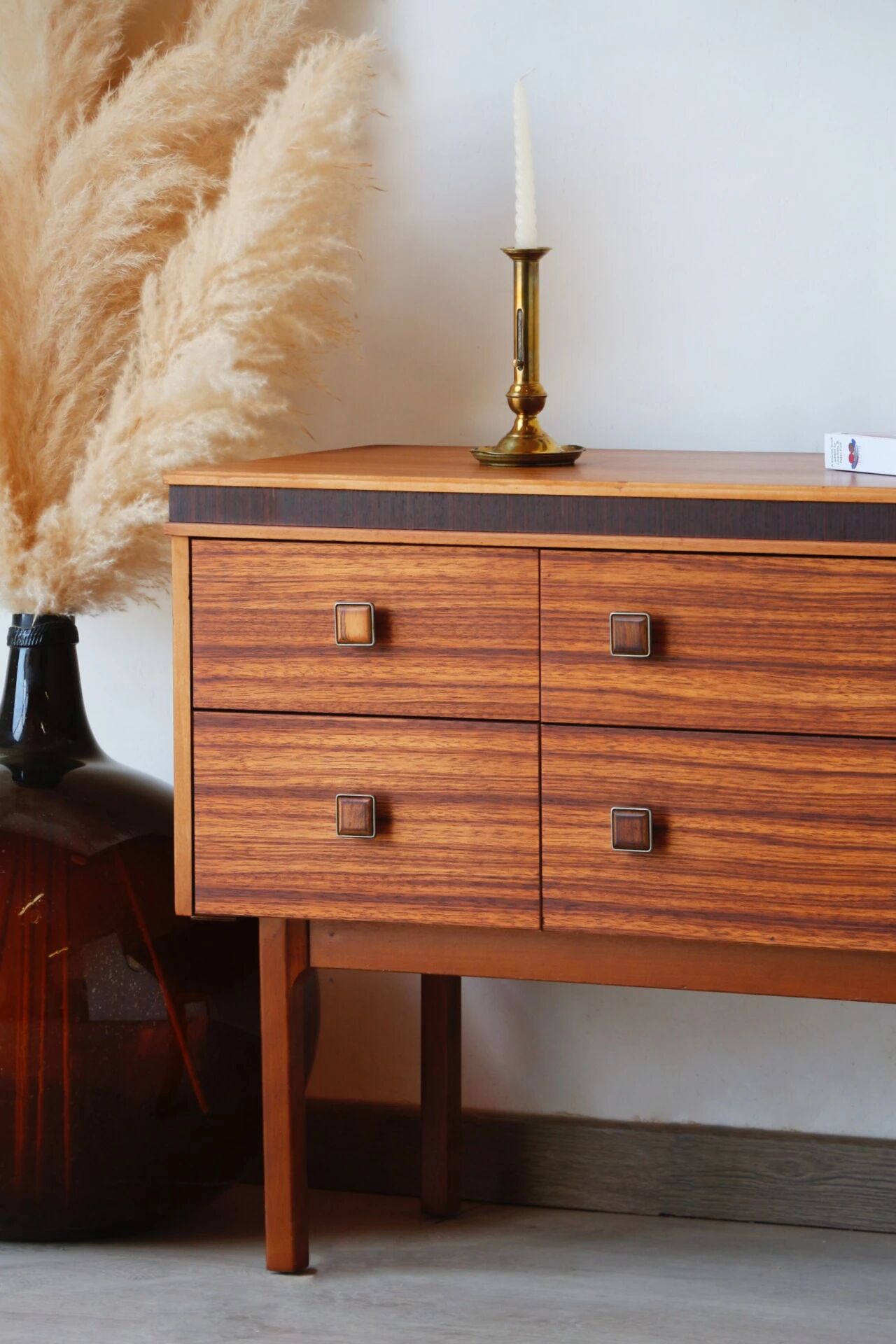 Scandinavian sideboard 140 cm – vintage sideboard from the 1960s
