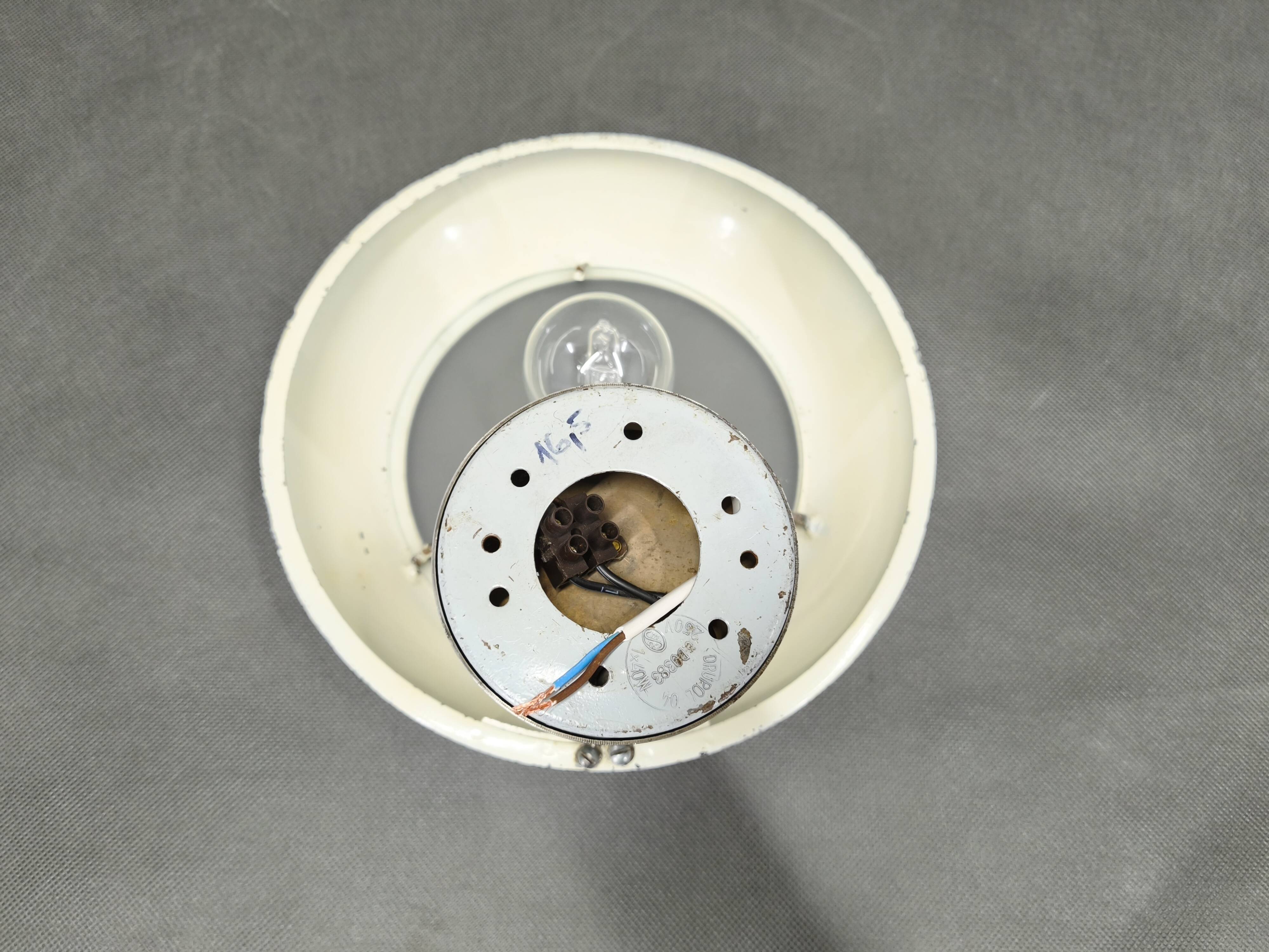 Art Deco Chrome Wall Light by Drupol, 1940s