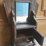 Ancient barber mirror from Indonesia 36x50cm