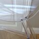 Fauteuil Kartell " Louis Ghost " Cristal design Philippe Starck