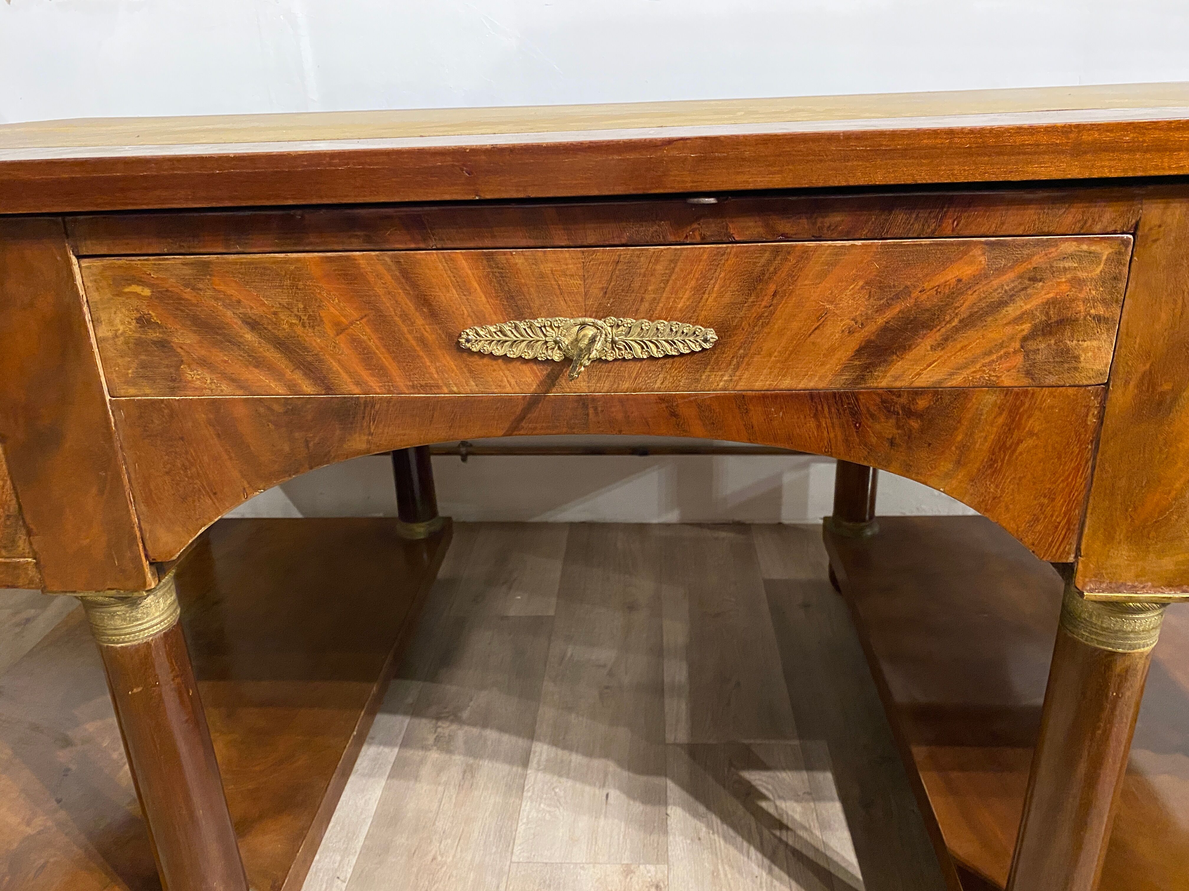 Empire style minister's desk