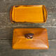 Beurrier Ancien ST CLEMENT Céramique Marron Made In France Vintage #D8