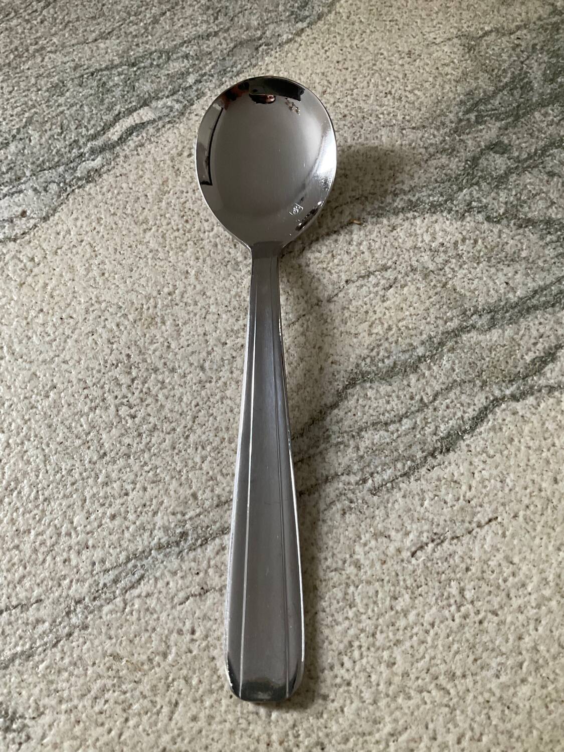 Set of 6 ice cream cups and spoons Letang Rémy 70s