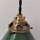 Enamelled sheet metal cone suspension